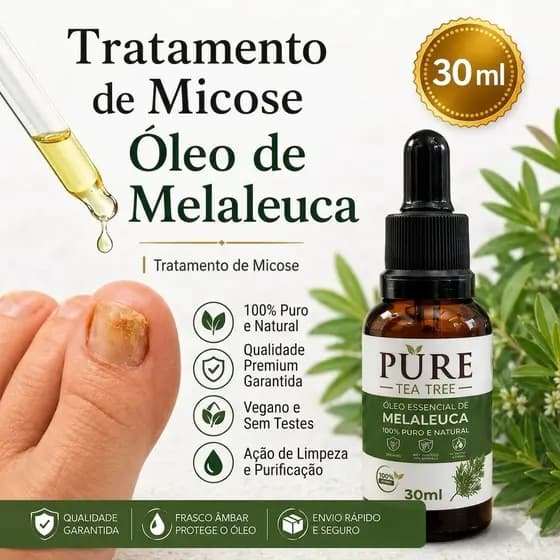 Óleo Essencial Melaleuca 100% Puro Florest Brasil