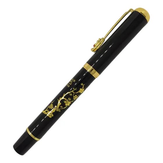 Caneta Dragão Metal Luxuosa Presente Original + Caixa Refil