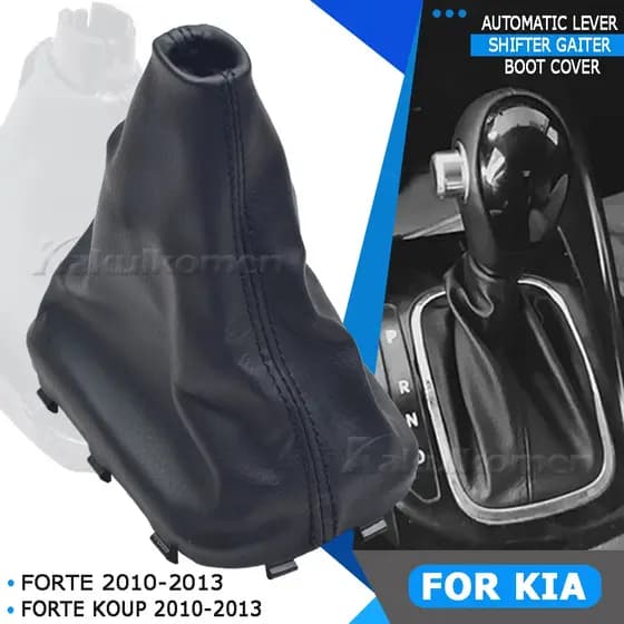 Manopla De Mudança De Marcha Para Carro , Alavanca De Câmbio , Capa De Couro Kia Forte Koup Cerato 2009-2013