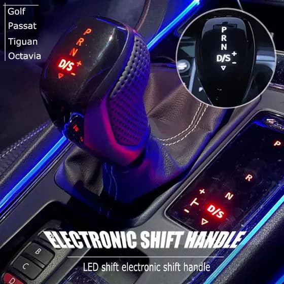 DSG Automático LED Sincronizar display Eletrônico Botão De Mudança De Engrenagem Para VW Golf Mk6/7 Passat B7/8 Tiguan T