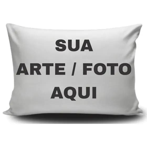 Almofada Personalizada Com sua Arte Foto.