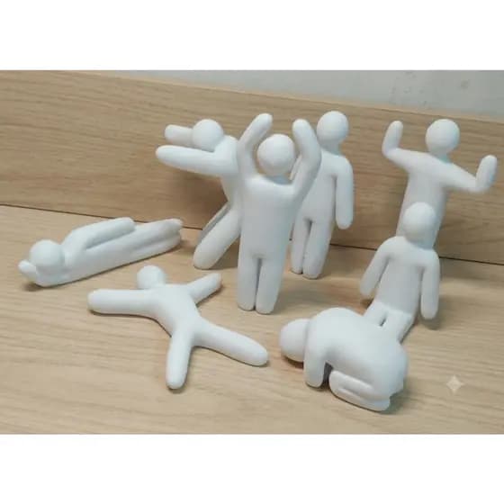 Kit Bonecos Poses de Personagens do Jogo – Expressões e Poses para Brincar Diversão garantida. 🌟