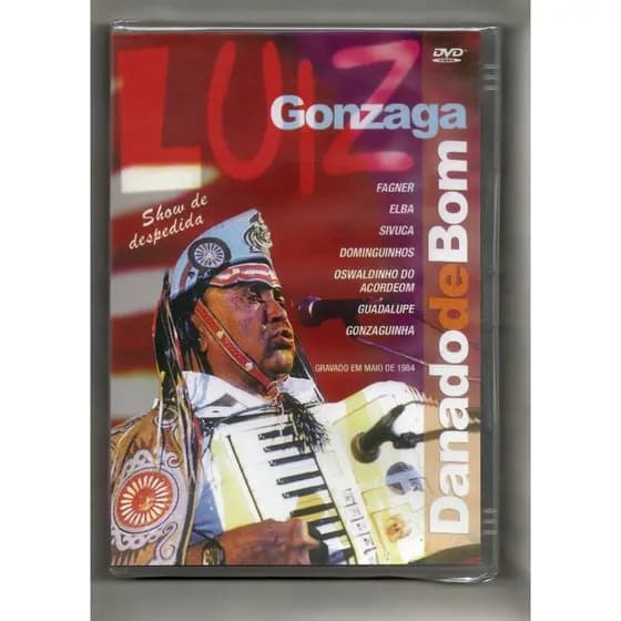 Luiz Gonzaga DVD Danado De Bom - Show De Despedida