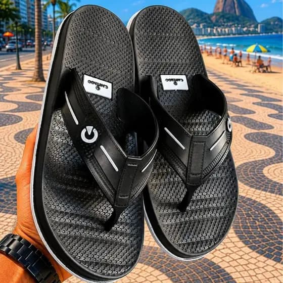 Sandália Chinelo Masculino Leve Macio e Anatômico - Tendência Verão 2027