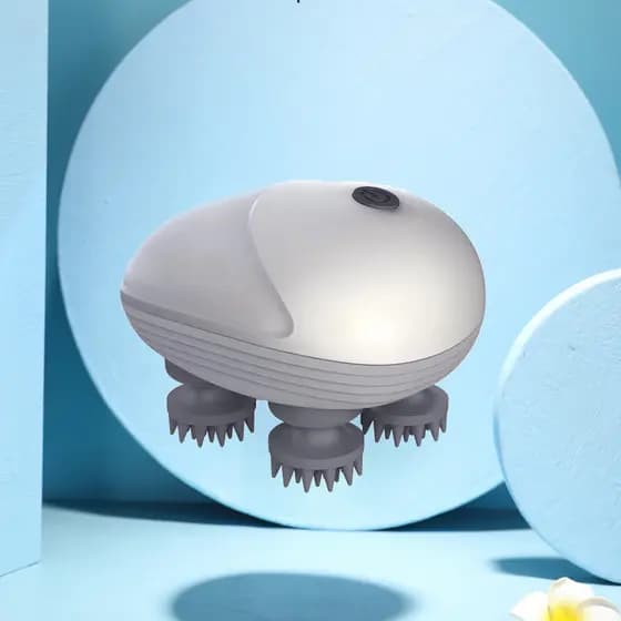 Mini massageador de cabeça recarregável massageador de couro cabeludo elétrico dragão com garra elétrica mão multifuncional amassar fisioterapia