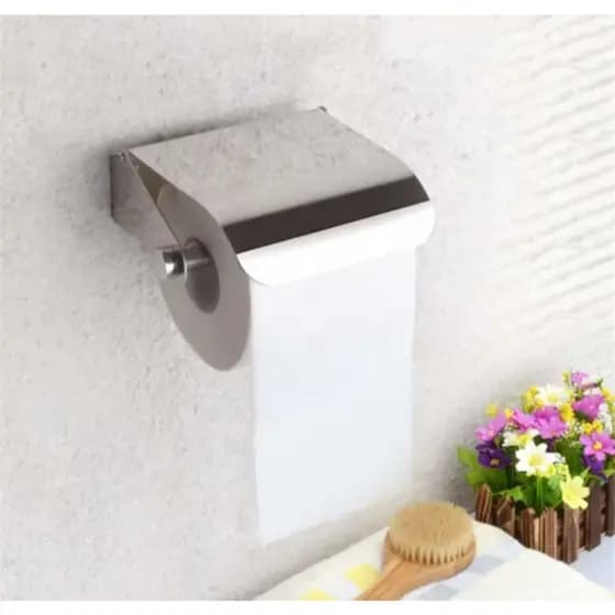 Suporte de Papel para Banheiro pratico