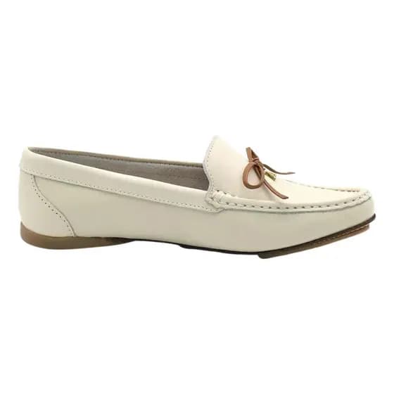 Mocassim Feminino Soleil Em Couro Alfa Andacco 45002