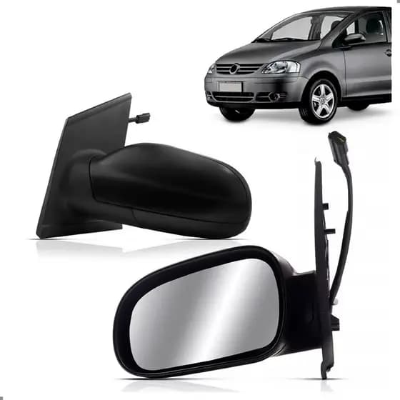 Par Retrovisor Fox Cross Spacefox 2003 2004 a 2010 Eletrico