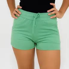 Short Curto Feminino em Malha Viscolycra Premium -- Confortável e Estiloso - Básico e Versátil