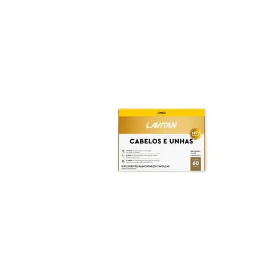 lavitan cabelos e unhas 60 CP