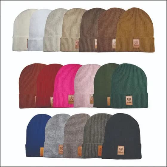 Touca Gorro De Frio De Lã Quentinha Masculino E Feminino Trico Outono Inverno Tricot Store