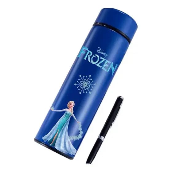 Garrafa Térmica Frozen Com Termômetro Digital - 500ml