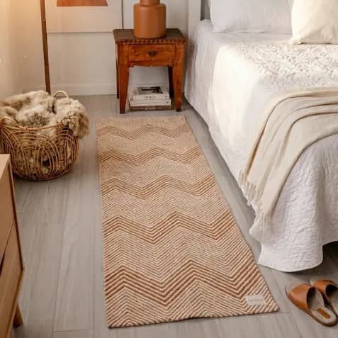 Tapete Passadeira Boho Para Cozinha Quarto Tamanho M (0,47 x 1,40)