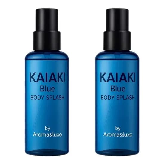 Body Splash KAIAKI Blue – Aroma Fresco Masculino, Alta Fixação, Perfume Corporal by Aroma&Luxo