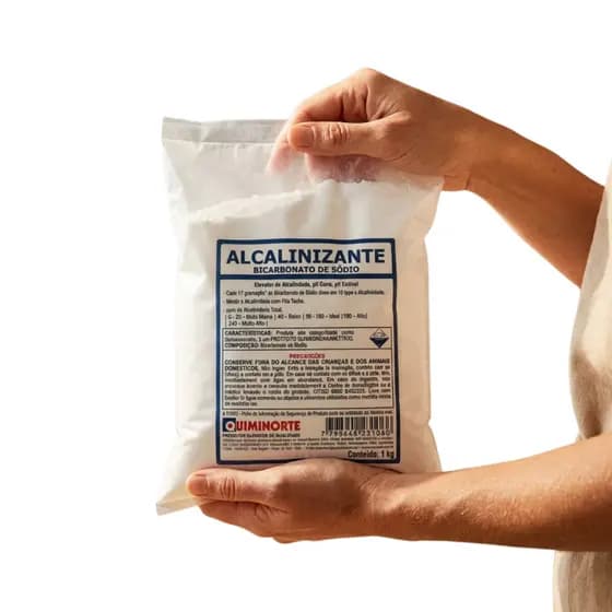 Bicarbonato De Sódio Limpeza Casa Controlador De PH Piscinas 1 Kg