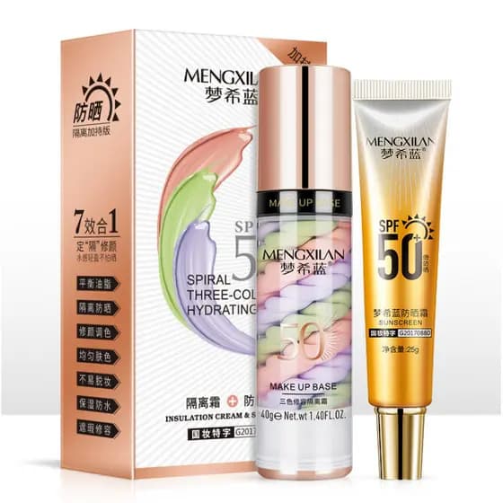Base Facial Primer Líquido De Poros Encolhíveis Hidratante Controle De Óleo Duradouro Maquiagem De Mate