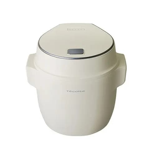 Panela Elétrica De Arroz Compacta Recolte Mini Múltipla 1 – 2 Pessoas Branca