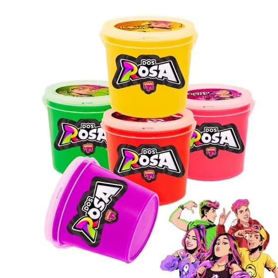 SLIME DOS ROSA BALDE 1.5KG OFICIAL GELELÉ GIGANTE YOUTUBERS BRINQUEDO INFANTIL PRESENTE CRIANÇAS
