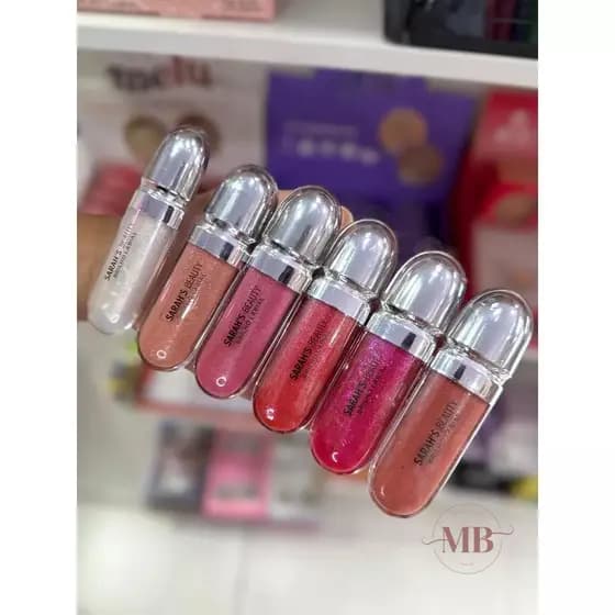 Kit 2 Batom Lip Gloss Labial Brilho labial Sarah´s Beauty - Gloss com brilho