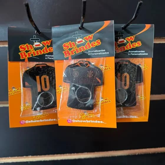 Cheirinho de carro do Camisa do Corinthians / Show brindes aromatizantes