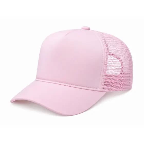kit 10 Boné Trucker Liso com Tela Aba Curva Esportivo feminino e masculino