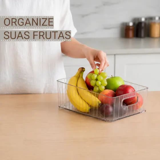 Organizador de Acrílico Multiuso Transparente – Praticidade e Organização no Dia a Dia