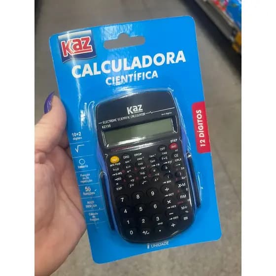 Calculadora Científica com 10+2 Dígitos