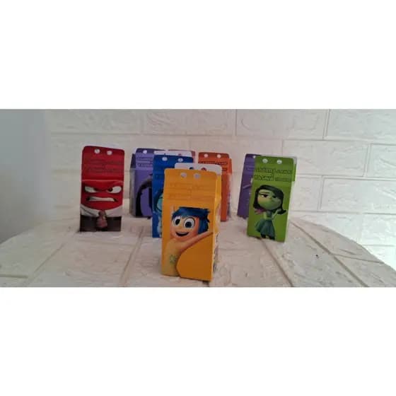 Caixa Milk Divertidamente lembrancinha de aniversário kit festa infantil