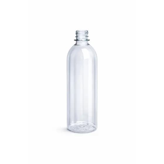 Kit 200 Garrafas PET 500ml Frasco Alta Lisa Transparente Sem Tampa