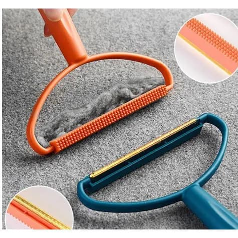 Escova Mágica Removedor Tira Pelos Fur Pet Roupa Sofa Estofado Caes Gatos Animais GA-72 RJ