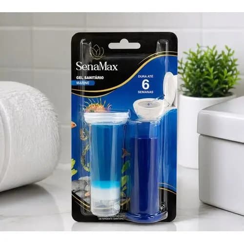 Gel Sanitario Perfumado Aplicador Portatil Protecao Antibacterial Hidratante 37g Marine