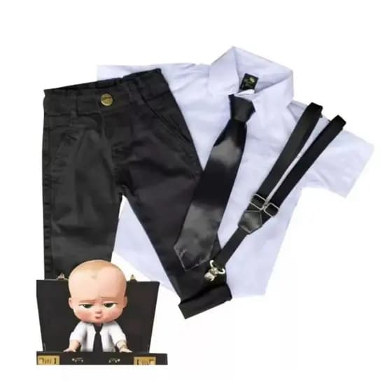 Conjunto Poderoso Chefinho Temático Menino Infantil