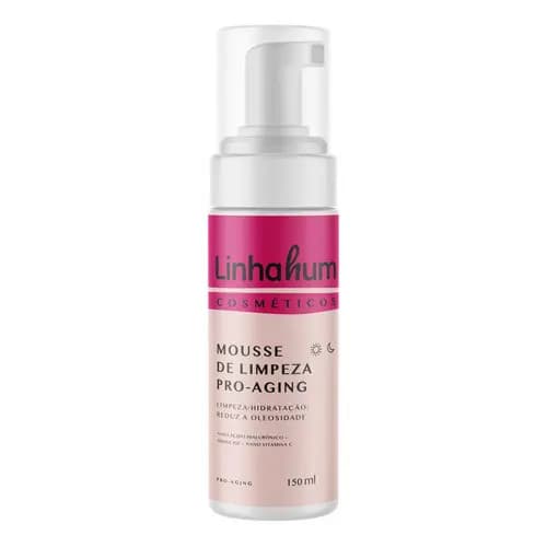 Mousse de Limpeza Facial Ácido Hialurônico Remove Impurezas e Rejuvenesce 150ml