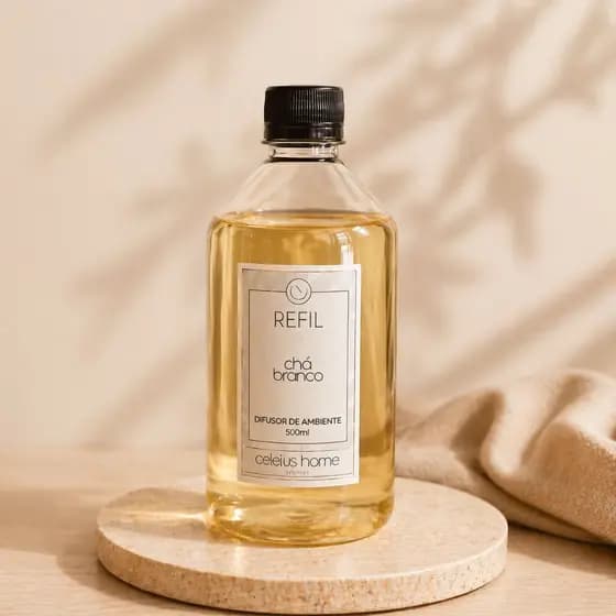 Refil Aromatizador para Difusor de Varetas 500ml Alta Fixação Vários Aromas