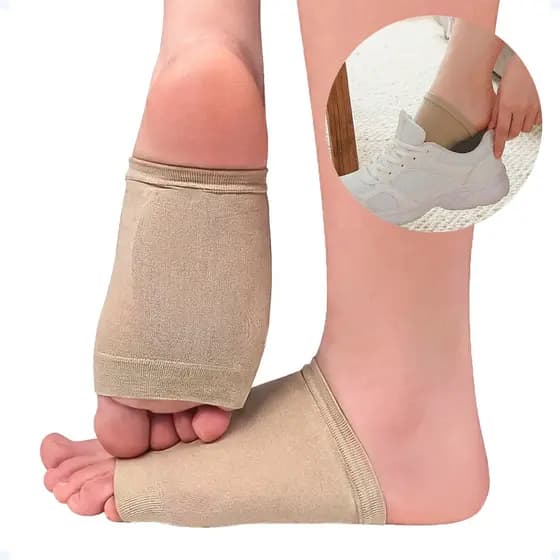 Palmilha Correção Da Pisada Anatômica Pronada Esporão Pés Cansados Tratamento Ortopédico Com Gel