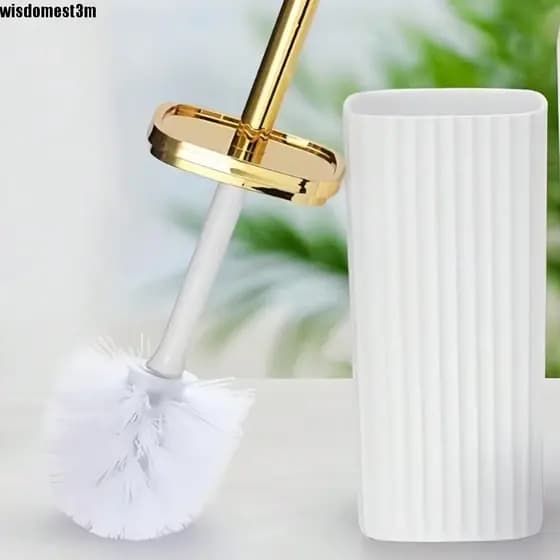 Escova Para Abertura De Canto WISDOMESTM , 360 ° Conjunto De Vaso Sanitário Profissional Rotativa , Resistente À Corrosã