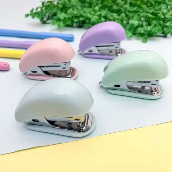 Mini Grampeador Redondo Yins