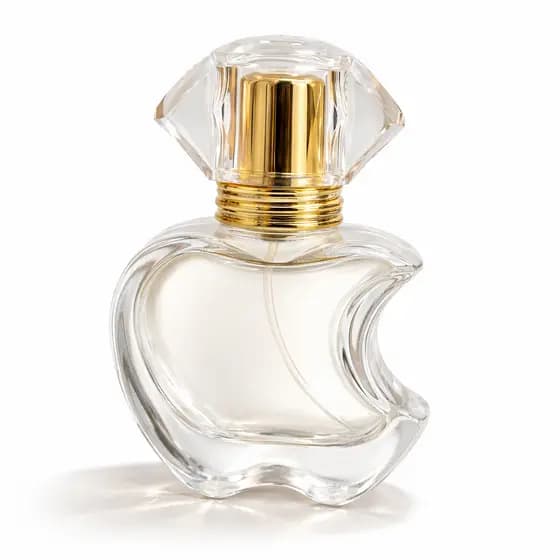 Porta Perfume Maçã 25ml Vidro Spray Recarregável com Válvula Spray