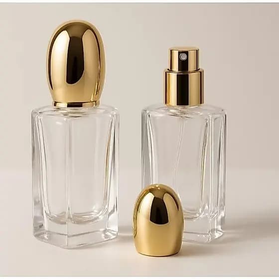 Atacado 10 Porta Perfume SI de Vidro 30ml Spray Chique