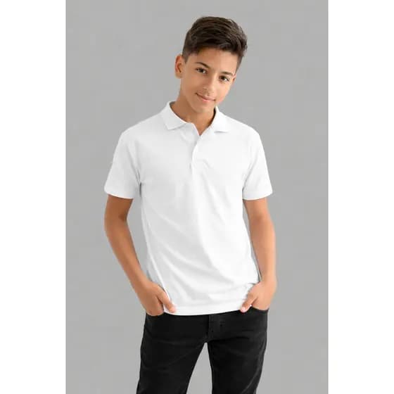 Camisa Básica Polo Juvenil