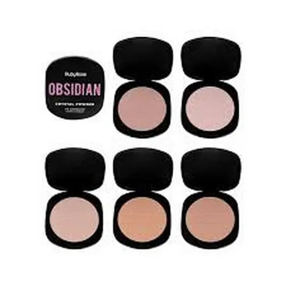 PO COMPACTO PC03 OBSIDIAN RUBYROSE