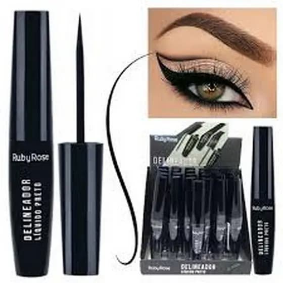 DELINEADOR LIQUIDO PRETO RUBYROSE