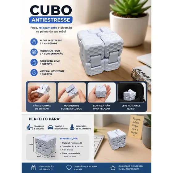 Cubo Antiestresse