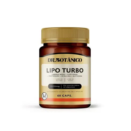 LIPO TURBO 60CAPS DR BOTÂNICO