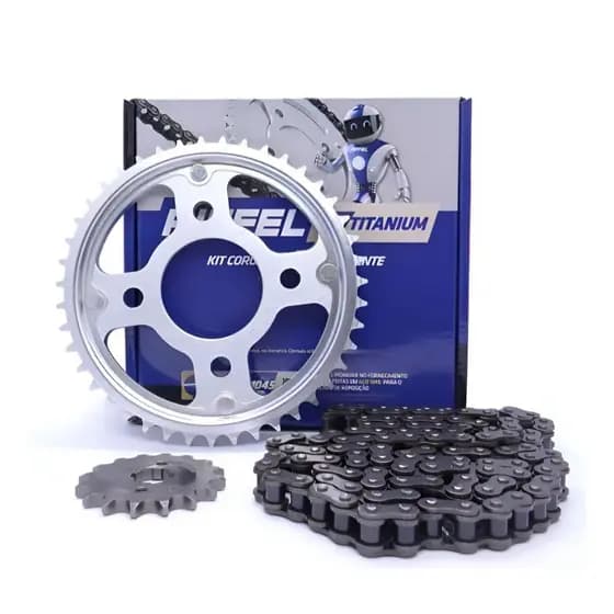 KIT RELAÇÃO TITAN 150/FAN 150 04-15 - ( 71827 ) RIFFEL