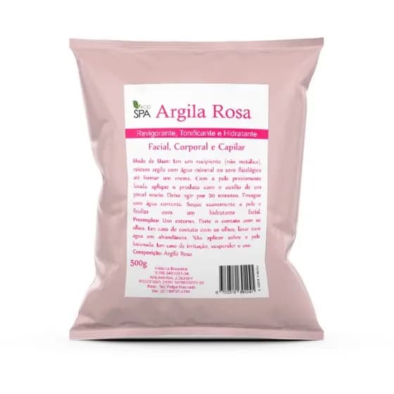 Argila Rosa, hidratante, skin care