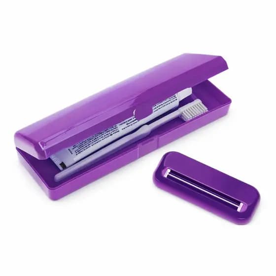 Estojo Higiene Dental Com Espreme Tubo - Marilu
