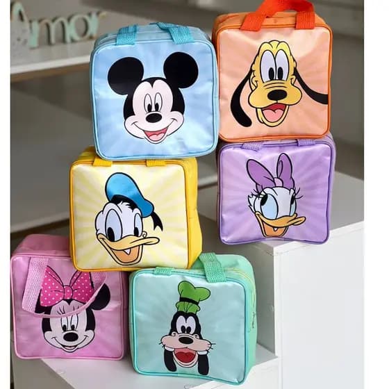 50 LANCHEIRA PERSONALIZADA MOCHILINHA LEMBRACINHA BOLSINHA LEMBRAÇA