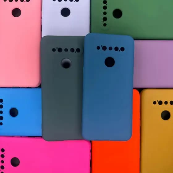 Capa ou Kit Capinha + Pelicula 3D Para LG K61 Aveludado Case