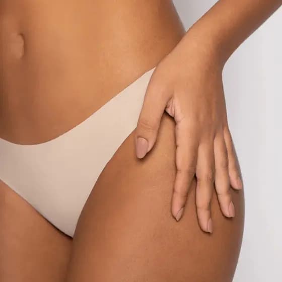 Calcinha Tanga Sem Costura Corte a Laser Feminina Poliamida Confortável